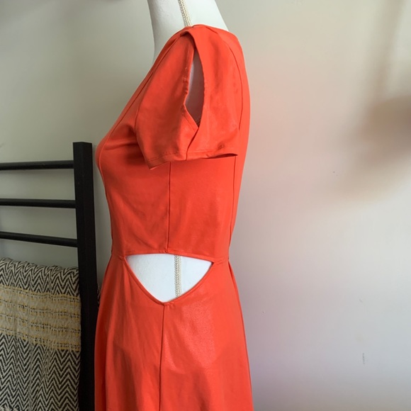 Leith Orange Cut Out Dress 🎃 🎃🎃 - Picture 4 of 4